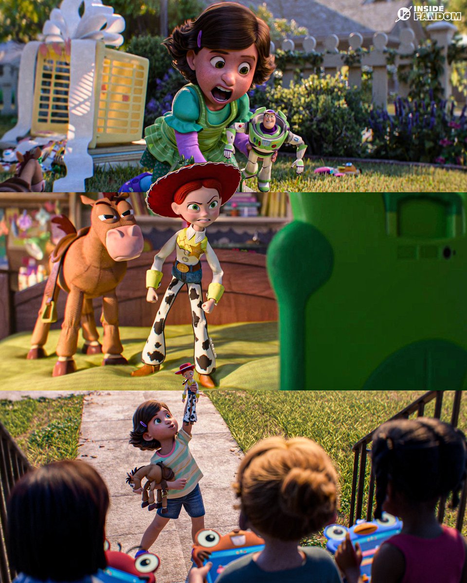 InsideFandom's tweet photo. Pixar halted production on ‘TOY STORY 5’ for 2 weeks after realizing the film “wasn’t good.”

This led to a major rewrite of Jessie’s motivation, shifting her goal from reclaiming Bonnie’s playtime to helping her make a friend.

(via: CartoonBrew) https://t.co/m5UVpt1IIR