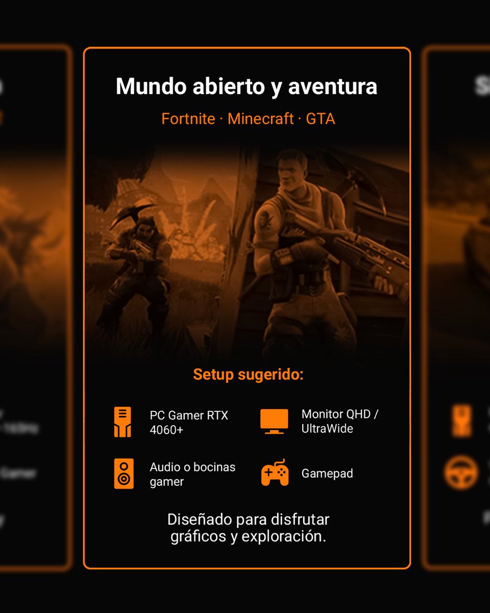 intercomprasmx's tweet photo. 🎮 ¿FPS, MOBA, mundo abierto o carreras? Tu setup gamer ideal depende de tu estilo de juego. Descubre qué tecnología va mejor contigo y coméntanos: ¿cuál es tu perfil? 👇
#GamingCommunity #gamingtech #gamingpc https://t.co/s8rle8Uw4f