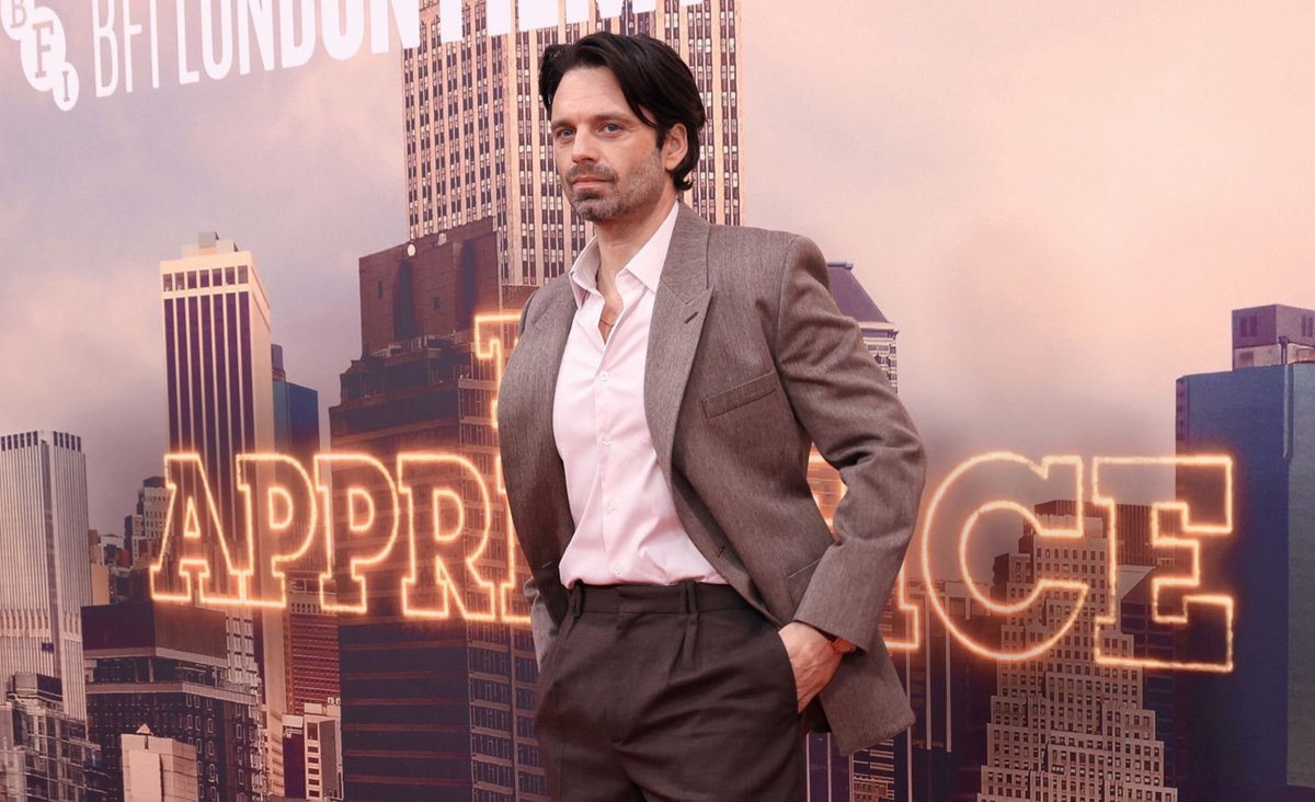 sebstanarchive's tweet photo. Sebastian Stan answers what he learned about Hollywood after playing Trump in ‘The Apprentice’:

“Um [Laughs.] It's quite hypocritical in a lot of ways. Everybody has good intentions, I think, about saying the right things, but they don't always do the right thing. I'm not saying it's gaslighting, but there's something to it, because there's often times you end up asking yourself if you're the one that's crazy.

There are many times — and I'm not saying it was just related to "The Apprentice" or Trump — there are other things even now where I've been in rooms and talking to people who will say things in private that they will never say publicly.”

(via @BusinessInsider)