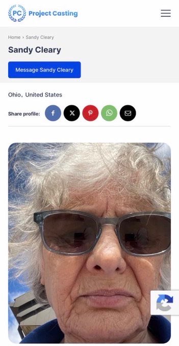 QuarterZippedxx's tweet photo. You met Sandy Cleary last year?

Paid protestor Sandy Cleary?

Hired actor Sandy Cleary? https://t.co/Bh042hWcJ2