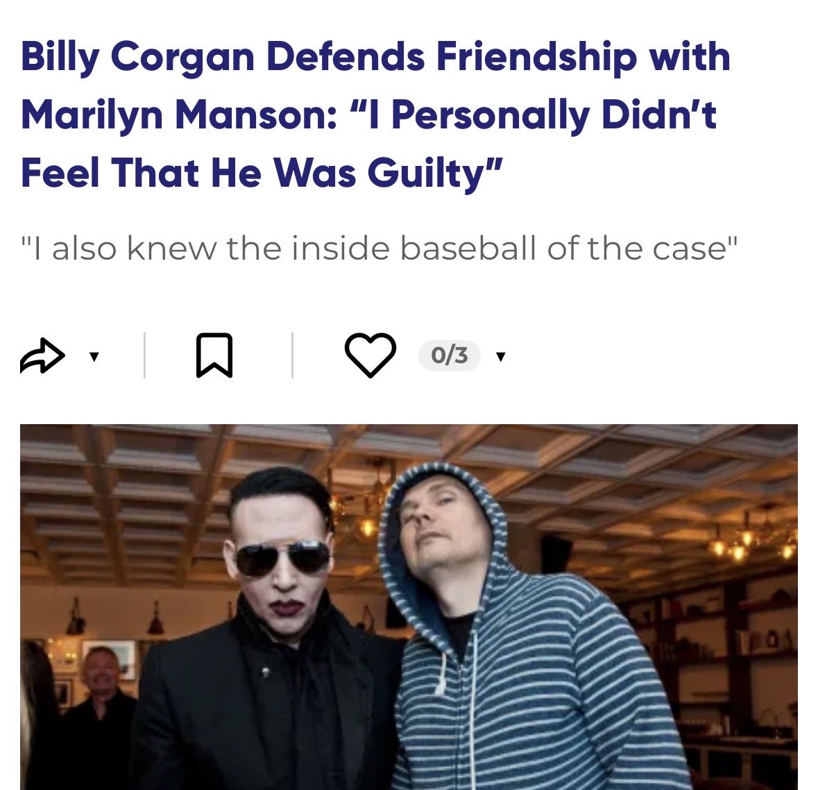colonelkurtz99's tweet photo. 👏👏👏

Speaking of MeToo hoaxes—

The people close to the Marilyn Manson situation know that Evan Rachel Wood is nuts and orchestrated a big messy hoax. That’s why Manson has never been charged and the DA closed the case. Even one of the accusers ended up flipping and signing a legal declaration attesting that it was a hoax orchestrated by Wood. (Thank you Ashley Smithline.)