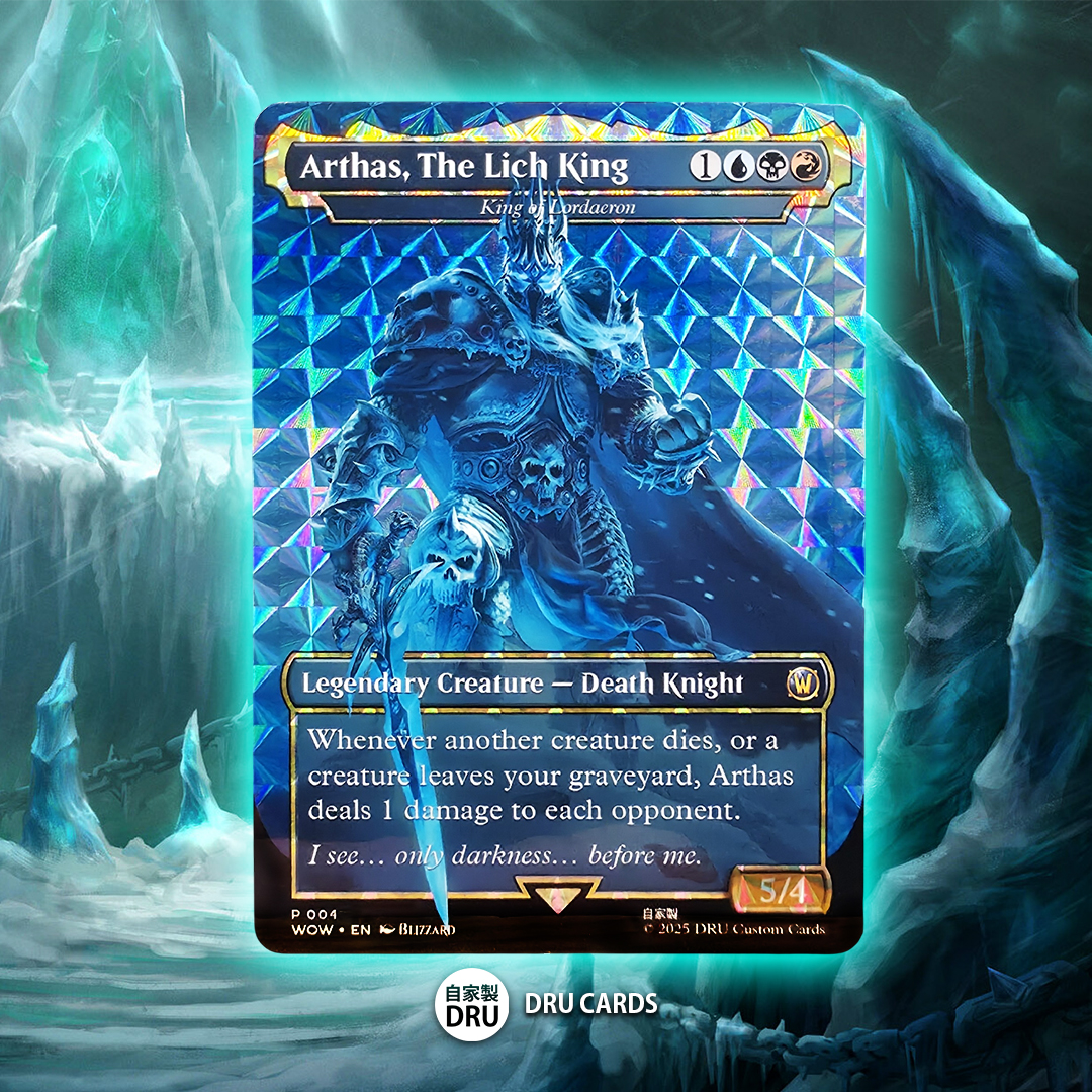 mrdru69's tweet photo. World of Warcraft Forever approche! L'occasion de ressortir les customs MTGxWOW ⚔️ #proxy #MagicTheGathering https://t.co/dIu0iYeo7Q