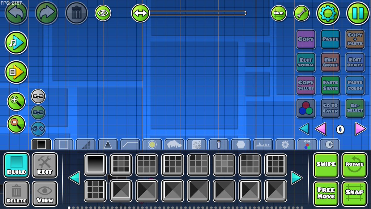 Alphalaneous's tweet photo. Wasn't a fan of how close to the edge the tabs were in 2.209 so Editor Tab API will have a more polished consistent look to them once Geode is ready https://t.co/b3A89ZwaGK