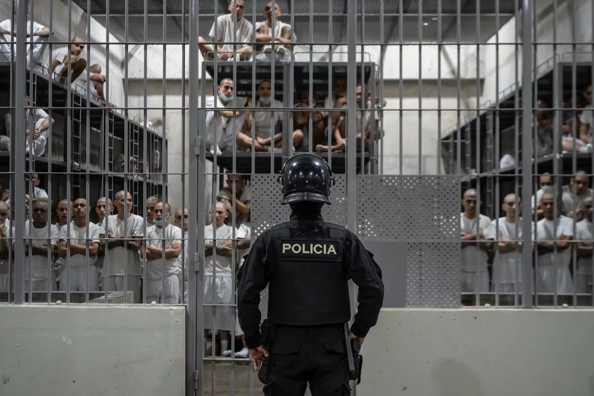 Doct_Tricornio's tweet photo. 🔴 ¿Crees que en Europa debería implantarse un modelo de seguridad ciudadana como en CECOT en El Salvador? https://t.co/kOiaB9pqX5