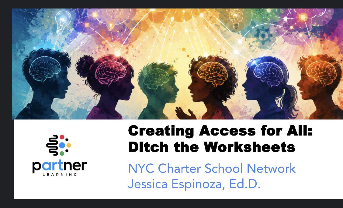 ARTwithJessica's tweet photo. A full-circle moment! As a former NYC teacher, I was honored to be invited by the NYC Charter School Network (40 K–12 schools) to develop/ lead a PD inspired by my article in ASCD’s Educational Leadership magazine “Ditch the Worksheets”. Grateful to bring this work back to NYC! https://t.co/2mzN1jBSXw