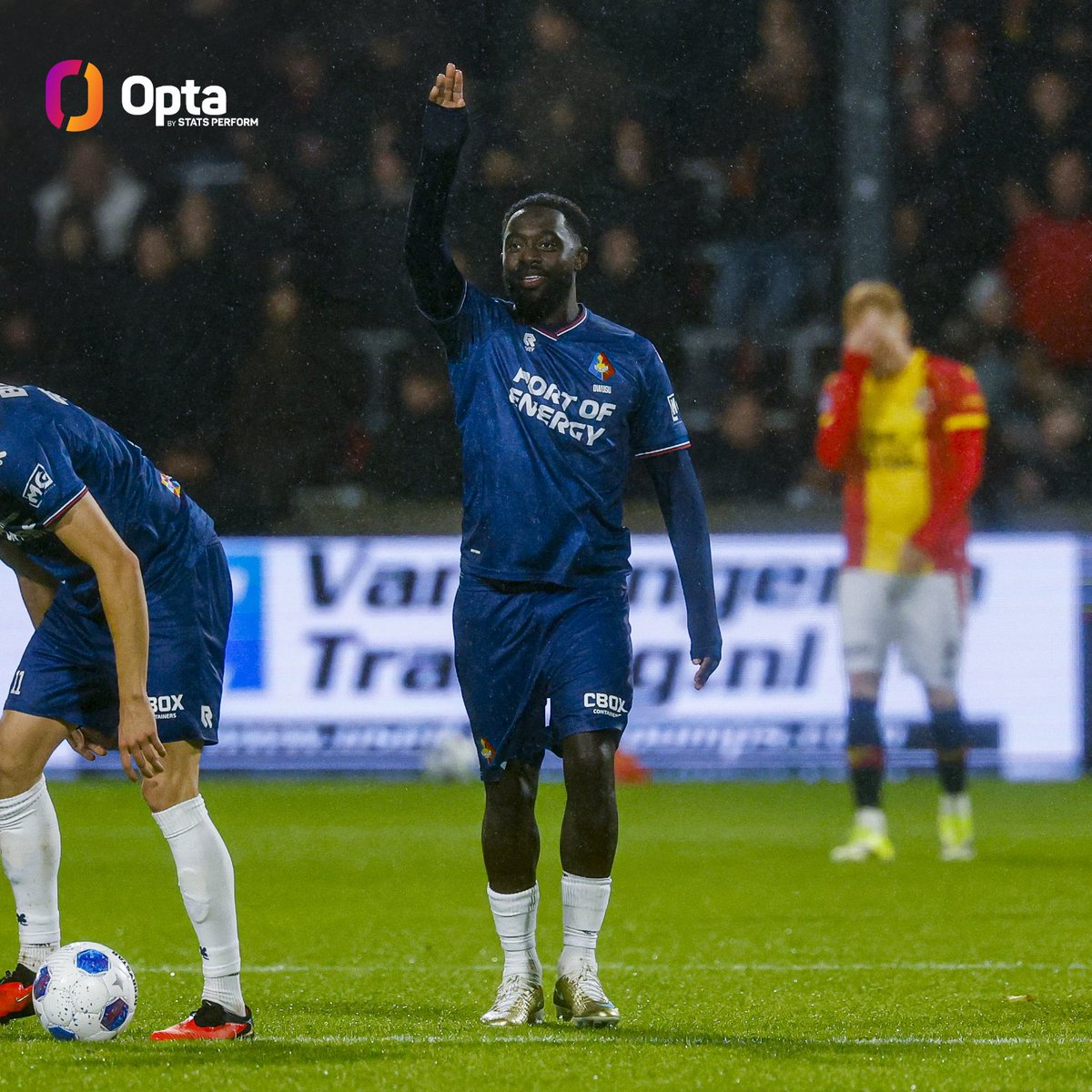 OptaJohan's tweet photo. 3 - Tyrone Owusu is the first @telstar1963nv player to find the net in three consecutive @eredivisie games since Co Stout in April 1977 (4 in a row).

Bold. https://t.co/2pkVcUm8yW