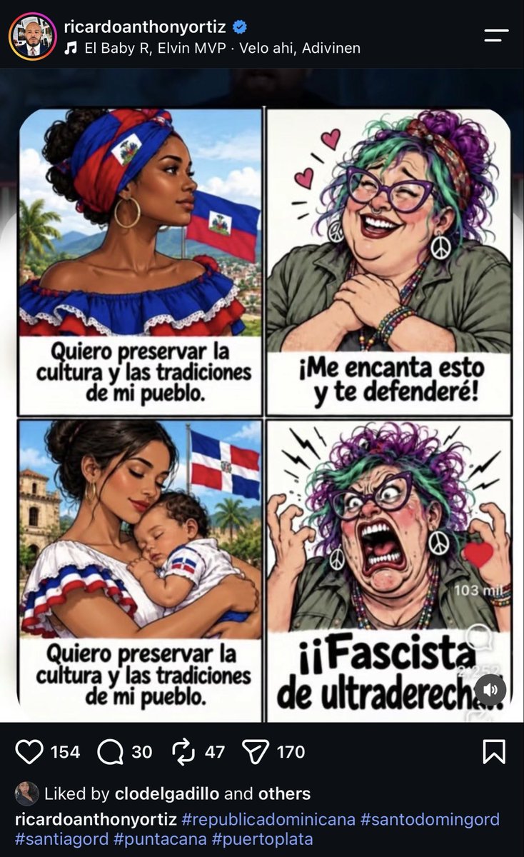 contrariaspaces's tweet photo. La única cultura que hay que defender según ellos es la negra pura. https://t.co/kAoF2zbwmN