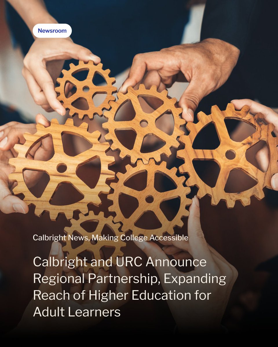 GoCalbright's tweet photo. We’re honored to partner with United Resource Center to bolster the educational and workforce opportunities available to the caregivers and families they work to support. Learn more: https://t.co/k1VCj5u3Ze https://t.co/Nrv3LvslU5