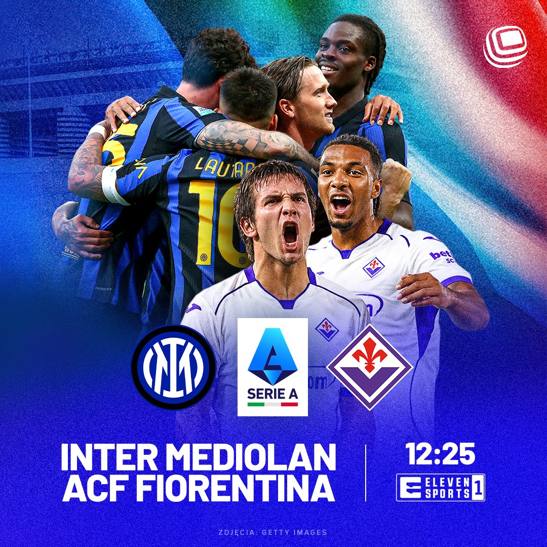 PolsatBoxGo's tweet photo. W TABELI SERIE A DZIELI ICH PRZEPAŚĆ🇮🇹

@Inter jest na drodze do obrony tytułu, a @acffiorentina tak jak w poprzednim sezonie bije się o utrzymanie na najwyższym poziomie rozgrywkowym we Włoszech⚽️ Czy ta różnica będzie również zauważalna w bezpośrednim starciu?🤔 Przekonaj się razem z nami oglądając ten mecz w pakiecie Premium Sport! 🚀🫵

🏆🇮🇹 Serie A
⚽ Inter Mediolan🆚ACF Fiorentina
📺📱@ELEVENSPORTSPL 1⃣
🔗https://t.co/9jAAb5DTPo

#seriea #piłkanożna #PremiumSport #polsatboxgo #PBG @SerieA