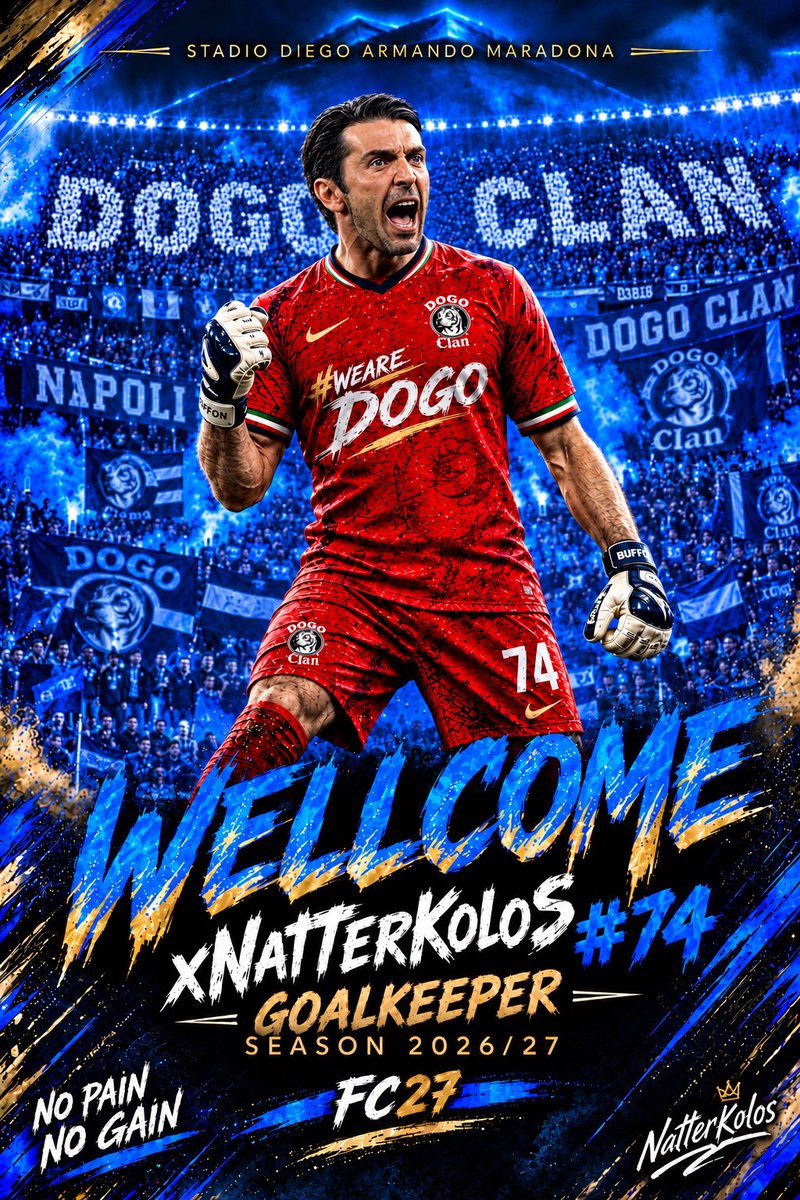 DOGO_Clan's tweet photo. Solido e determinato, pronto a volare tra i pali 🧤
@NatterKolos_ firma per il DOGO Clan ✍🏻

#weareDOGO https://t.co/bqd7uXxizP