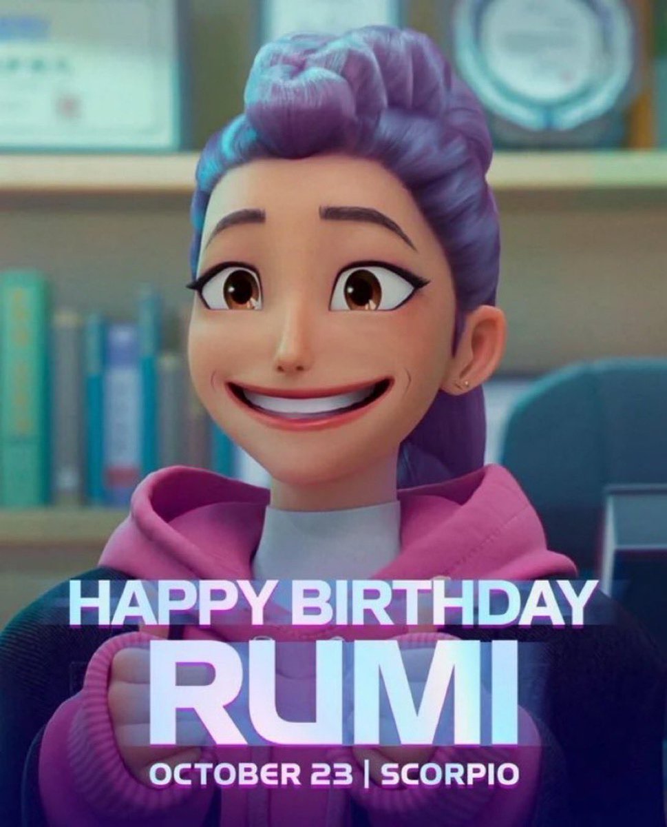 ToonHive's tweet photo. Happy birthday to Rumi from ‘KPop Demon Hunters.’ https://t.co/kejTAMreKh