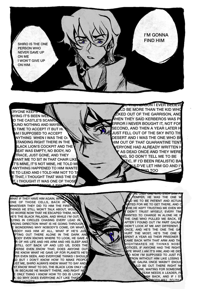 Fawn666666's tweet photo. #VLD #sheith 

To Move On

P1和P3是原作台词，P2使用了谷歌翻译器！P4为meme原图

太不想写文了所以很粗糙地摸了……真的很在意这一集，唉，太痛苦了血淋淋的成长…… https://t.co/n8xqbTGBkC