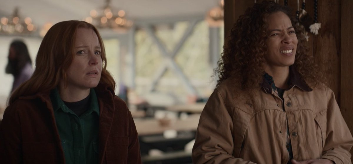 taivanonly's tweet photo. those two judgy lesbians from yellowjackets https://t.co/z5nItRGeyy