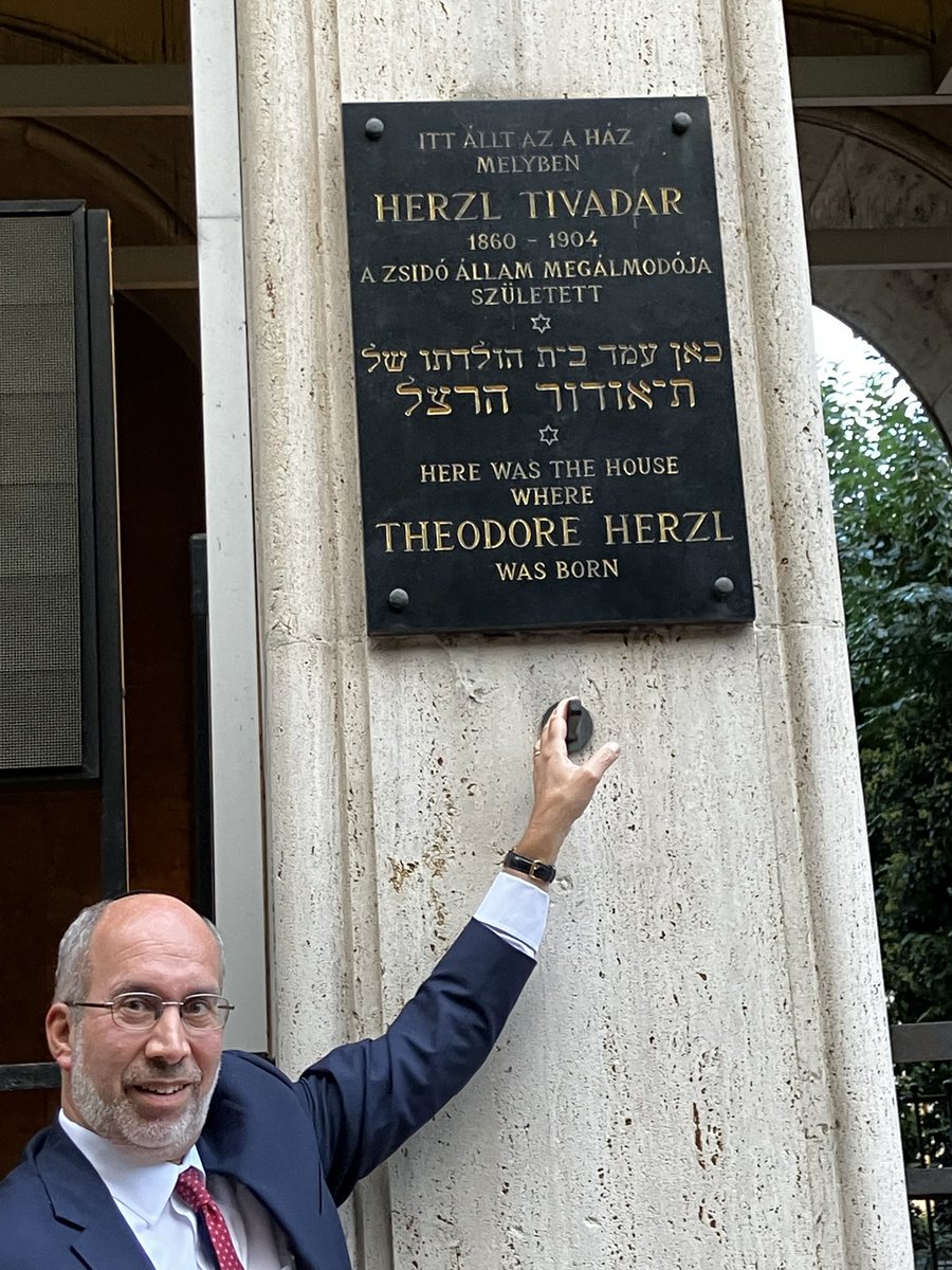 herblock's tweet photo. This Shabbat, when the Torah portion of Lech Lecha is read, is when we began our Jewish journey to our homeland in Israel.  I reflected on this journey during the past week when I traveled to Hungary &amp; Poland with fellow Members of the @USHeritageComm https://t.co/jdoyW0MtHz