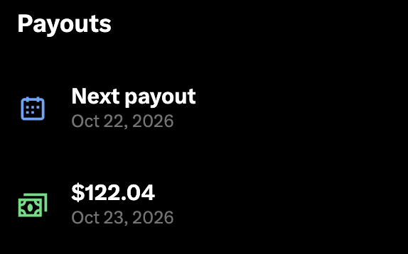 CtrlAltDwayne's tweet photo. Looks like Elon and the team worked out time travel. Incredible. Next rev share payout is going to be in the past. https://t.co/pBe8bthcuZ