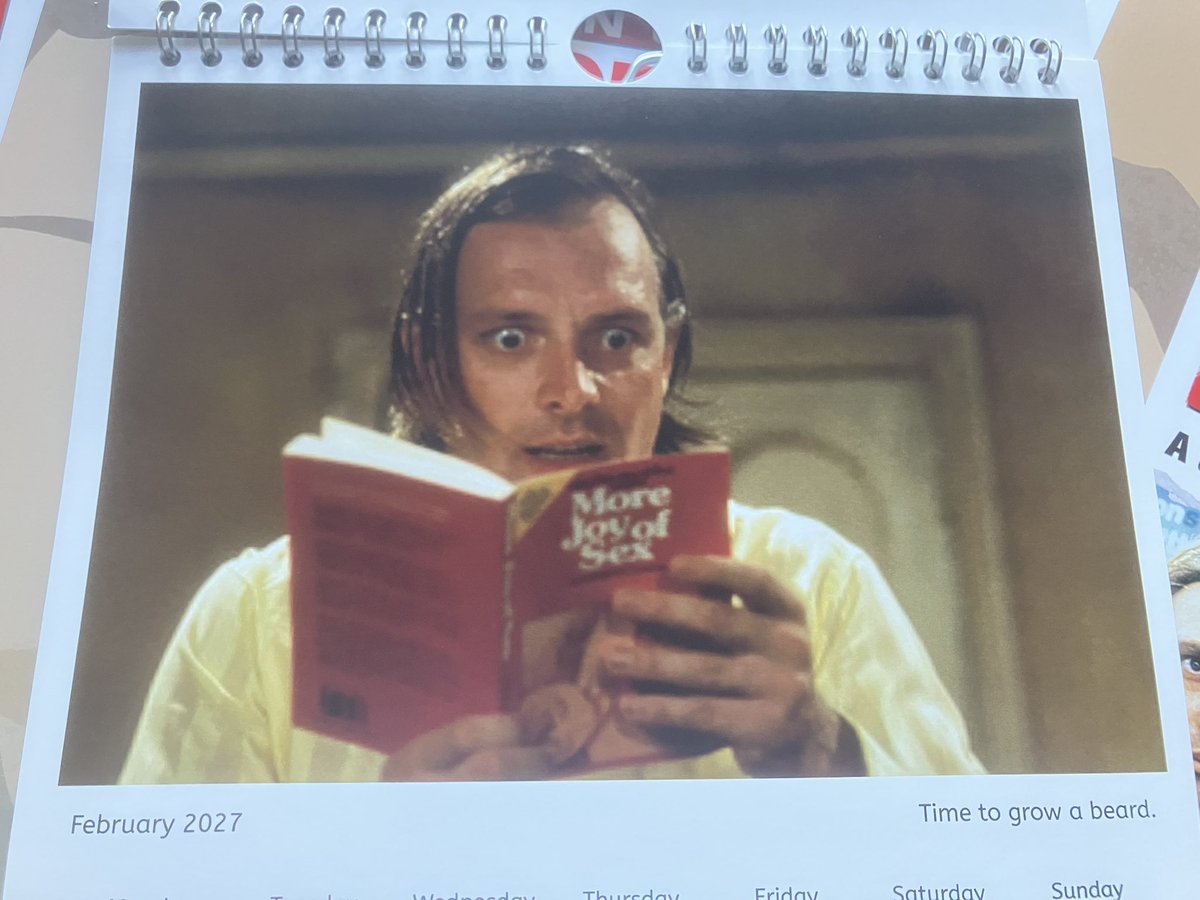 talkingbottom's tweet photo. (Trumpet noises) It’s here! It’s arrived! Our Talking Bottom 2027 calendars sent our letterbox flapping and are now on-hand as prizes for our upcoming competitions! They’ll mainly be won in the run-up to Christmas but we’ll be doing a special Halloween-based competition next https://t.co/YWvaB4fnJQ