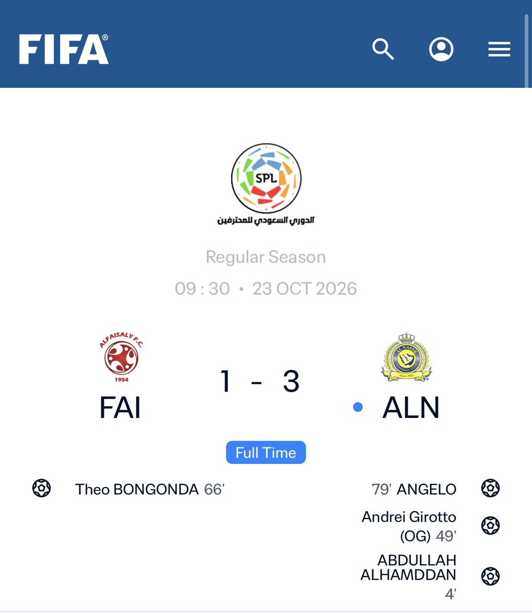 Crackbol10's tweet photo. 🚨 ANULAN GOL robado de Cristiano Ronaldo ❌❌❌🤣🤣🤣🤣

Tanto la @FIFAcom , @OptaAnalyst y @Sofascore, saben que es AUTOGOL y así lo registran en su base de datos https://t.co/0CoJ51FY2h