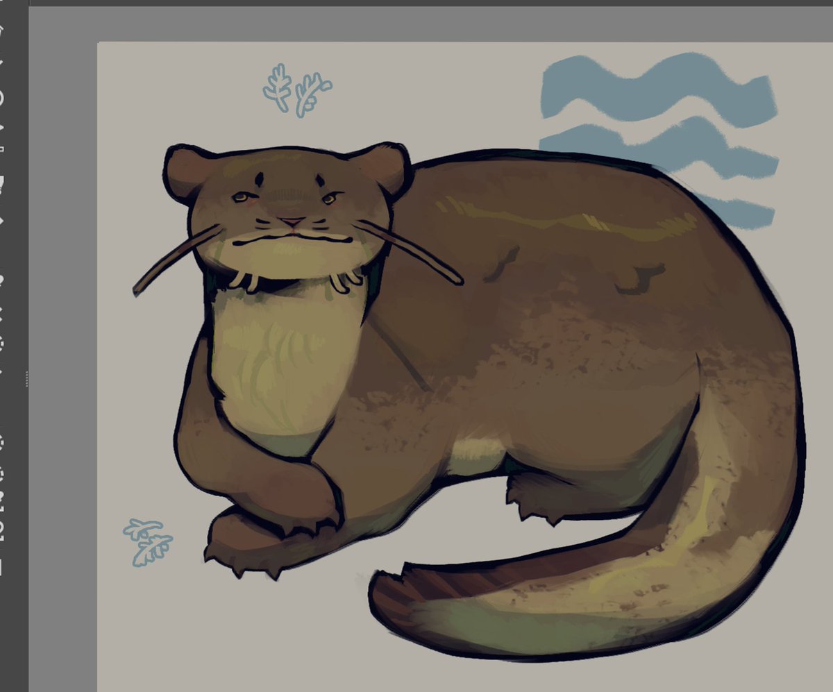 Toadinx's tweet photo. Mudfur ! based off a wels catfish
#warriorcats #warriorcatsart https://t.co/avoZ8MYktF