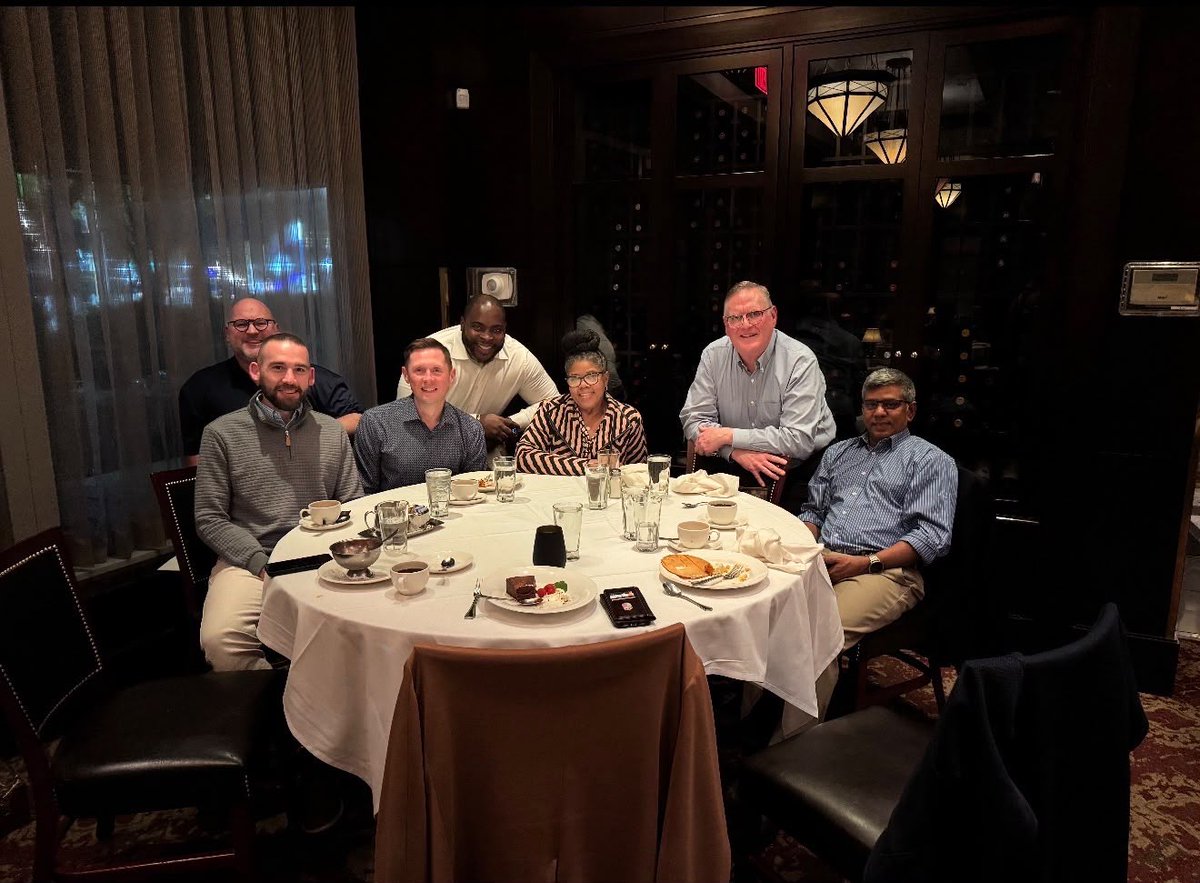 securityplusfcu's tweet photo. Last night, our Executive Leadership Team gathered to honor Jeff Gehris and the remarkable legacy he leaves behind at Securityplus. 🎉 

Thank you, Jeff. Congratulations, and here’s to everything ahead! 💙 https://t.co/awksDsZTKi