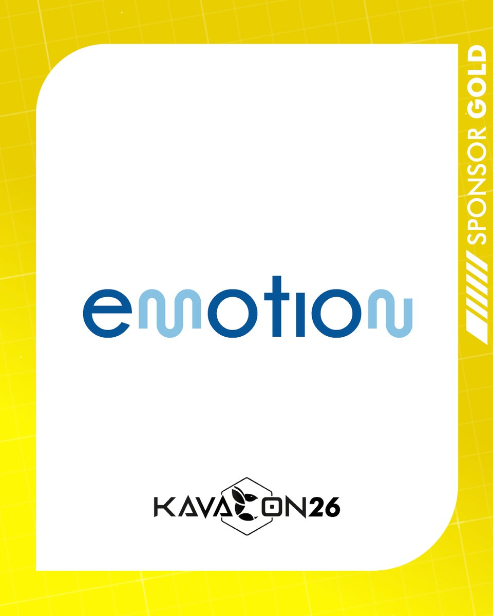 KavaConPy's tweet photo. ¡NUEVA CONEXIÓN DETECTADA: e-MOTION x KAVACON 2026! 🔐🚀

Recibimos a e-MOTION como Sponsor Gold 🫡 Una nueva alianza que se integra para seguir conectando ideas, tecnología y experiencias en ciberseguridad 💻 https://t.co/qcnr1G6Txx