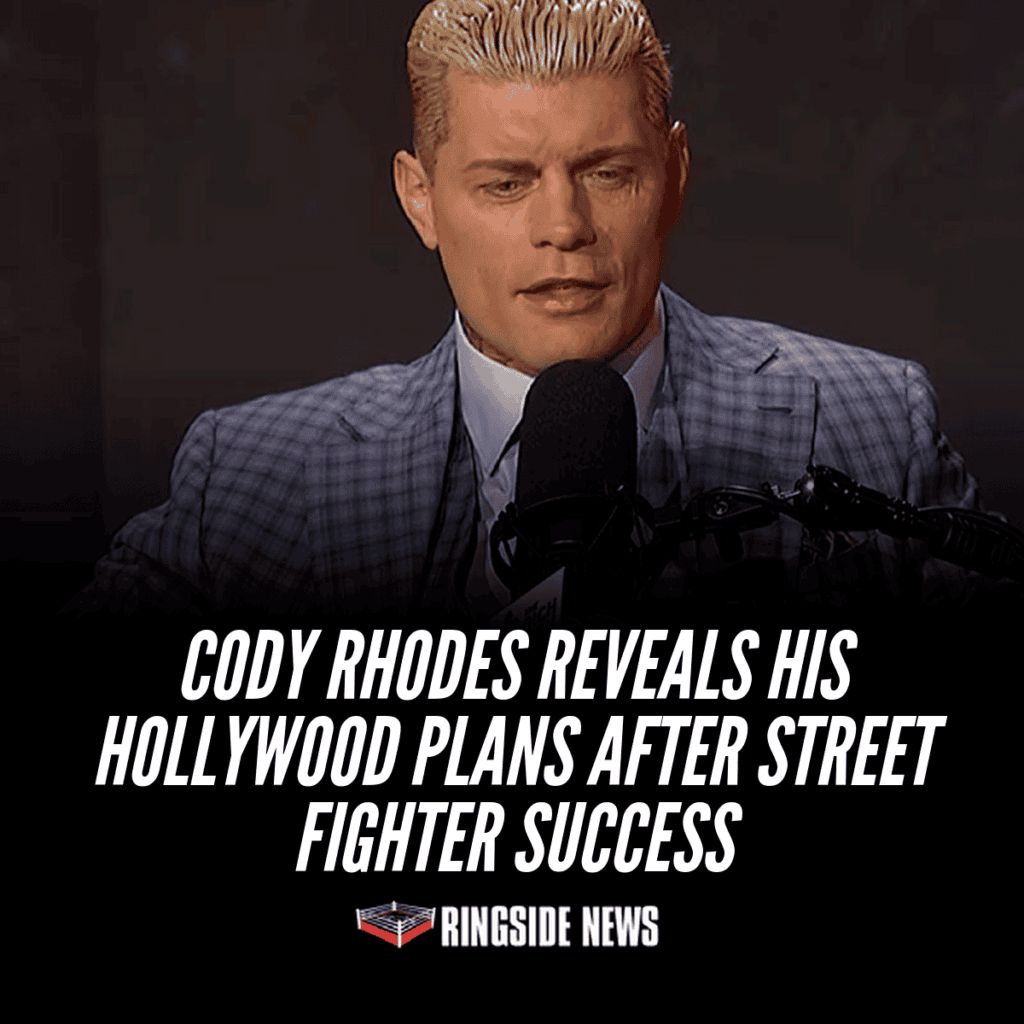 PWStream's tweet photo. Cody Rhodes Reveals His Hollywood Plans After Street Fighter Success https://t.co/rRYWgrnOch https://t.co/M9gdj0OAmh