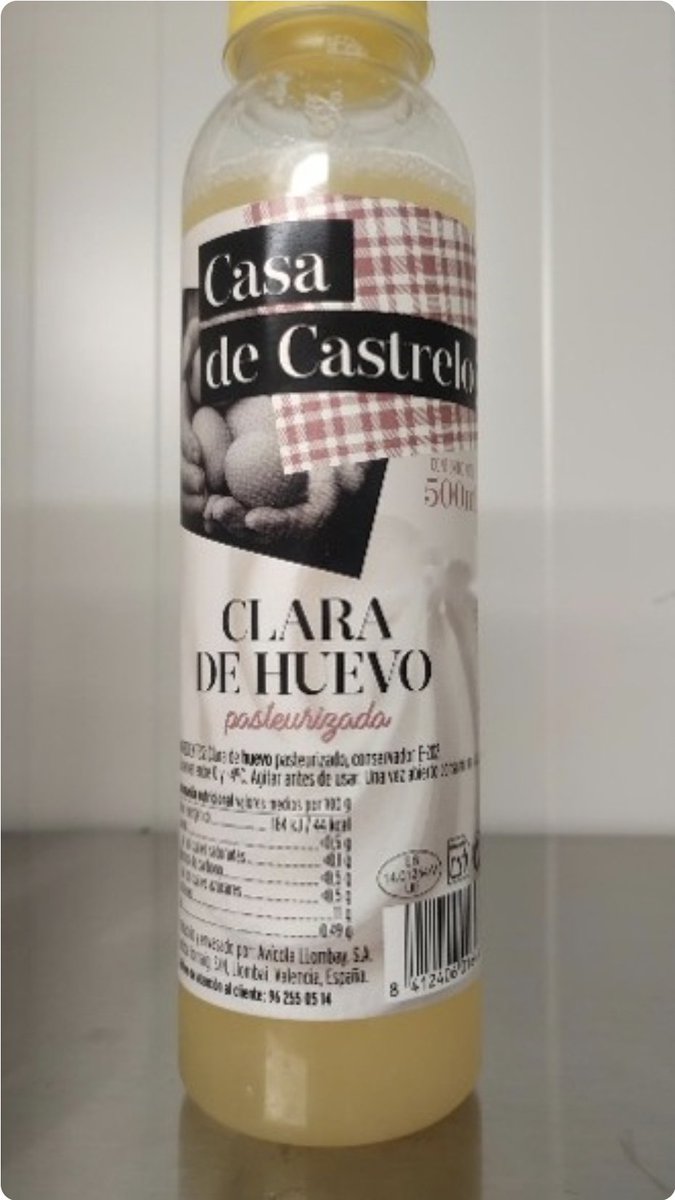AESAN_gob_es's tweet photo. ⚠️ Alerta por presencia de Salmonella spp. en clara de huevo pasteurizada.
🚫 No consumir
📌 https://t.co/jAazfSQ0Qe https://t.co/9TfYmoSIpO