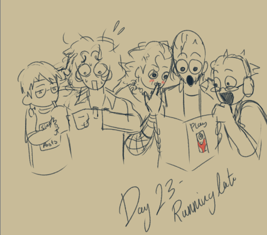 SinedPosts's tweet photo. Day 23- Running late
it's really funny that the update that had this song was late
#tennocreate #tennotober #warframe https://t.co/Eklssoq6vy