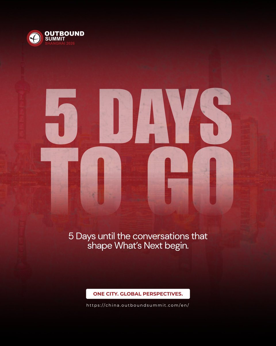 AsiaOutbound's tweet photo. 5 DAYS TO GO. 

The room is starting to take shape.

📍 Andaz Xintiandi, Shanghai
📅 28 - 29 October 2026
🌐 Register: https://t.co/EhE3x42K0J

#GlobalMobility #InvestmentMigration #GlobalInvestment https://t.co/j60oCMhNti