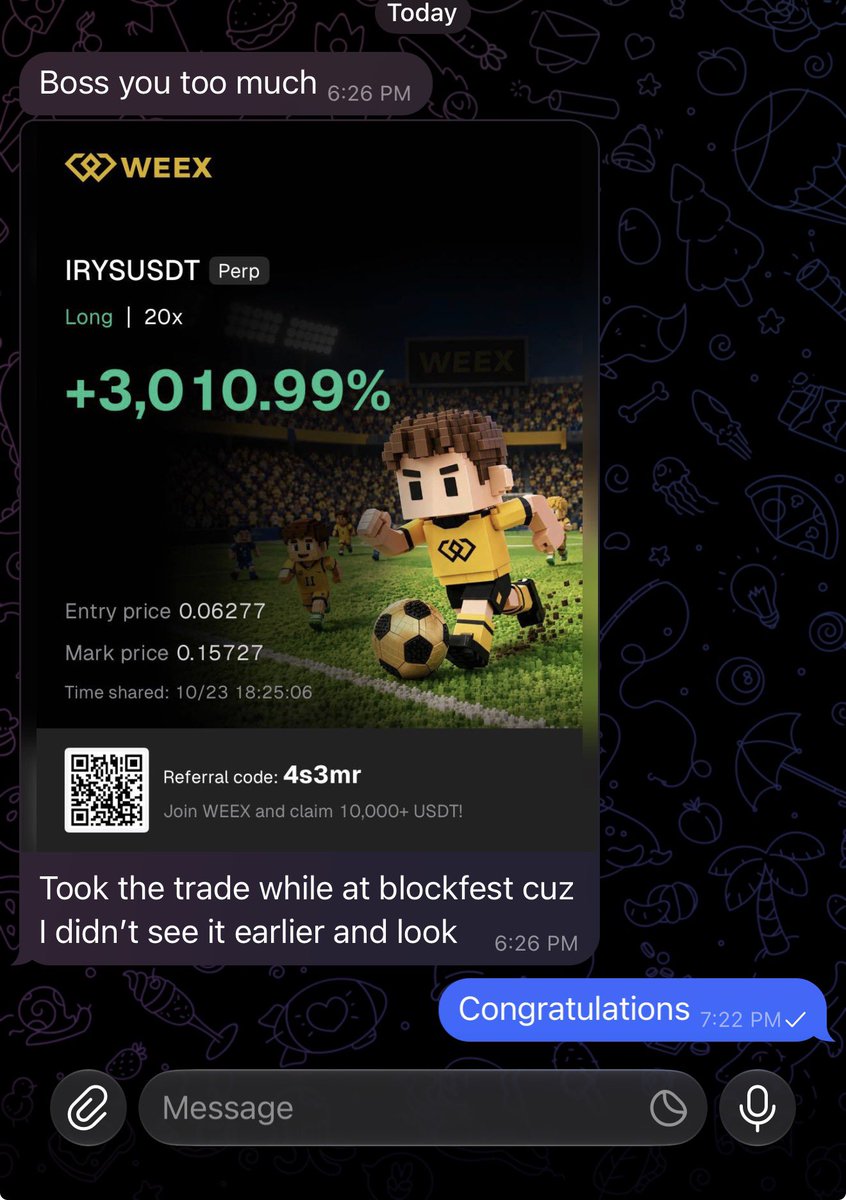 COSMASANALYST's tweet photo. 30,000% hit again 🫵🔥🔥🔥🔥

Pushing to onboard 1 million traders in Africa 
Congratulations traders I dropped it at all groups . Join us 

@wilson_ 
@1CryptoMama 
@thenameisbrill 
@DigiTektrades 
@COSMASANALYST 
@legbo_ 

Before @blockfestafrica as apprention on the energy @SamuelXeus and team gives since day one. Let’s go