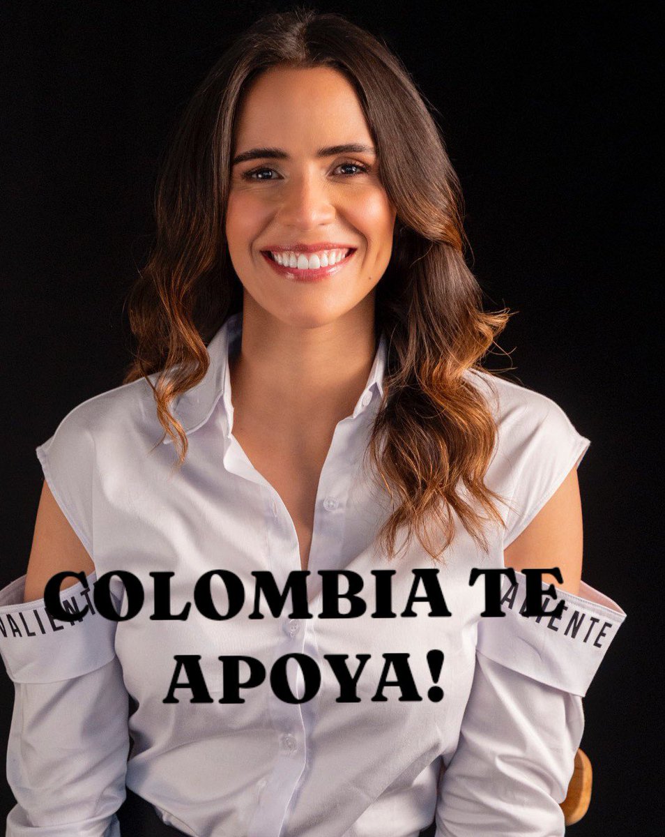 Eclides3's tweet photo. Mi querida @MafeCarrascal , no importa que los Fascistas amigos de narcotráficantes y paramilitares te critiquen y te difamen. La Colombia honesta y digna te respalda.
 Te amamos Mafer https://t.co/2WbnZmKUBt