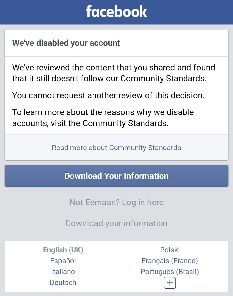 Islam_Is_Tru's tweet photo. (Cont'd from prev. post)I have put a insert of my email referred to in prev. post,along with further reply from them of their final decision as I reappealed.They're now saying 'we've disabled your account' without telling me HOW the content doesn't follow their standards #Gaza
⬇️ https://t.co/pgcJG7p0uV