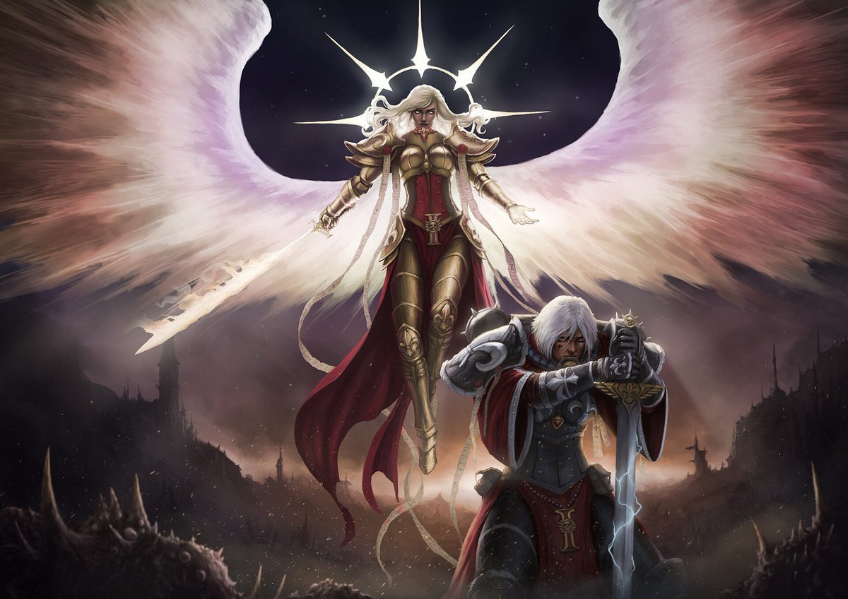 camilajosh_'s tweet photo. Living Saint - Sisters of Battle https://t.co/rrOolCPT0z