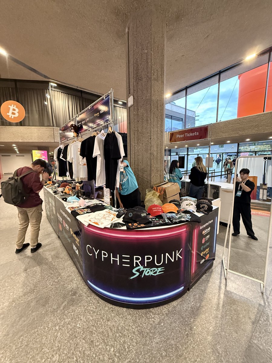 JAN3com's tweet photo. We had a great time connecting with everyone for Day 1 of @LuganoPlanB. Let's keep that momentum rolling today. 👀🧡

Come find the JAN3 team at the conference for Day 2 and get your Bitcoin essencials at the @cypherpunkstore booth! 🚀 https://t.co/qBB343Mmv3