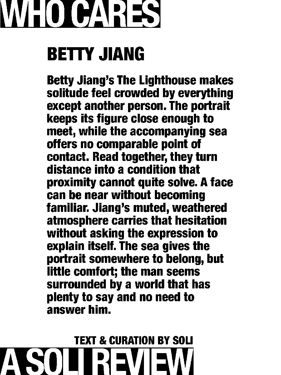 solisolsoli's tweet photo. The Lighthouse · Betty Jiang https://t.co/SR6UEj0XMZ