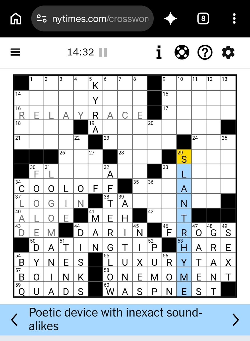 peterdutton's tweet photo. @roryisconfused @NoahGarfinkel Holy crap, you just helped me with today's NY Times crossword puzzle! https://t.co/kC9gP3ozUw
