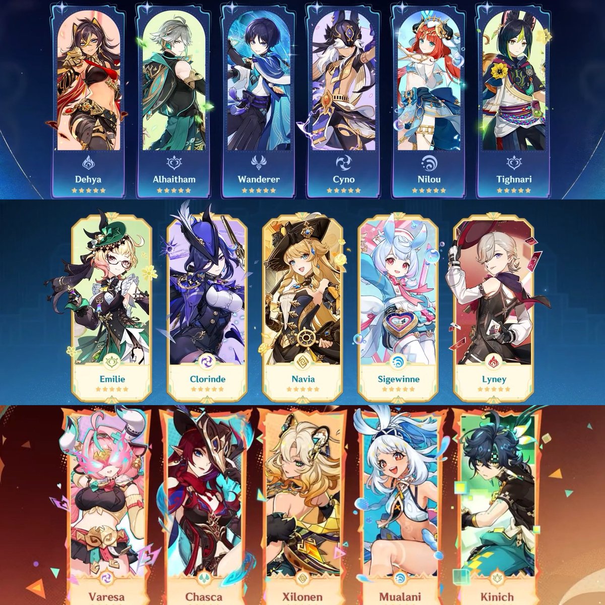 FUSHIGUR0's tweet photo. every chronicled wish so far woah https://t.co/njDXhdi7Go