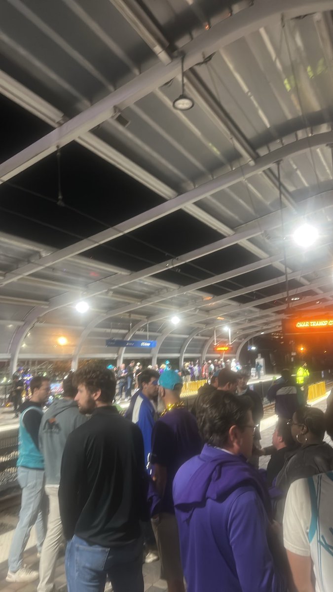 jasonb1rd's tweet photo. Light rail packed in the 3rd quarter. Fuck you Jeff Peterson https://t.co/ECaLWByqsS