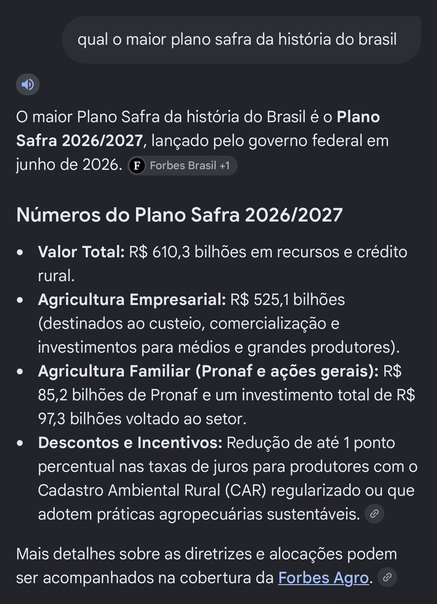 delucca's tweet photo. O Lula pediu e eu pesquisei: o maior plano Safra da história, que financia o agronegócio no Brasil, é o deste ano, durante o governo Lula! ✨ #DebateNaGlobo #LulaNaGlobo https://t.co/WN1xQV9j7u