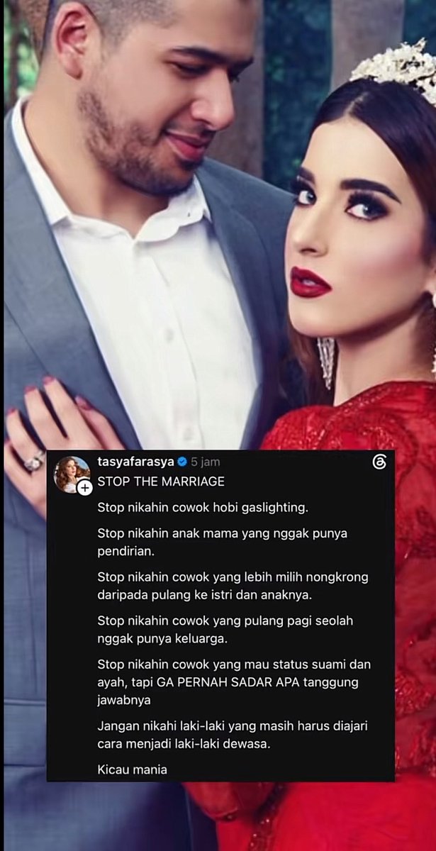 2nd_dea's tweet photo. Masih ga nyangka jir mantan suaminya Tasya Farasya begini dah, mukanya kek org benerr padahal https://t.co/FjdPmrSNjK