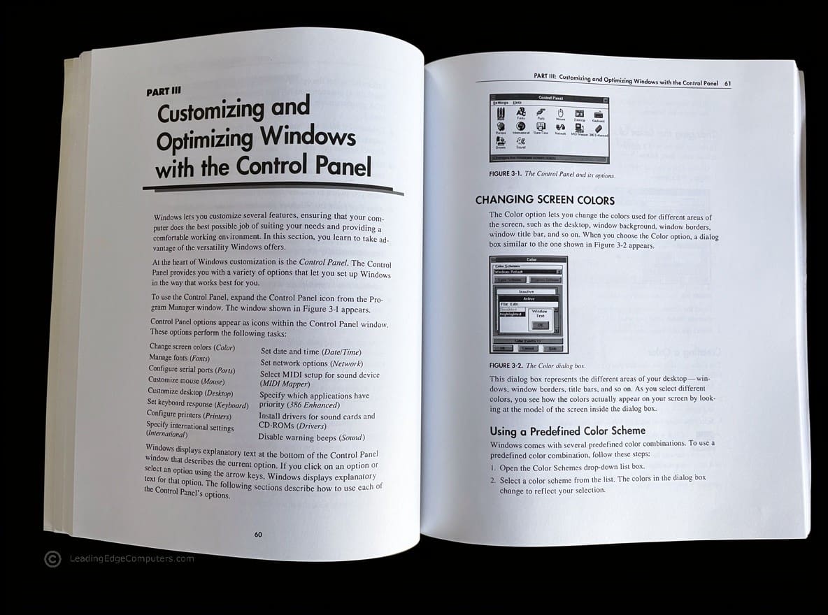 LeadingEdgePCs's tweet photo. Remember when Windows 3.1 was the cutting edge? 💾 We've preserved the Leading Edge edition of its user manual, complete with a full scan you can download and explore. A little piece of PC history, saved for the next generation.
https://t.co/vB47Hpv7IN
#Windows31 #VintageComputing #DigitalPreservation