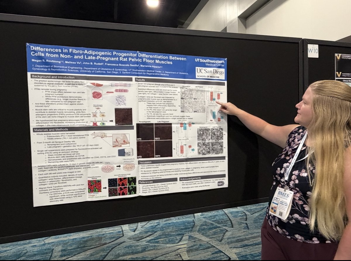 utswbme's tweet photo. We’re proud to see our department represented as our community shares innovative research, advances the field, and connects with fellow biomedical engineering professionals on Day 3 of #BMES2026. https://t.co/xjWZQAsqn6