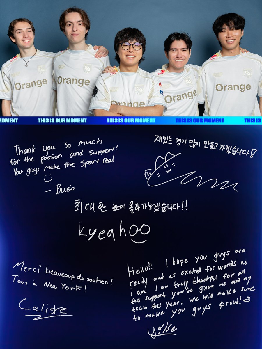 lolesports's tweet photo. KC send their regards ✍️ https://t.co/n5l86bsBj7
