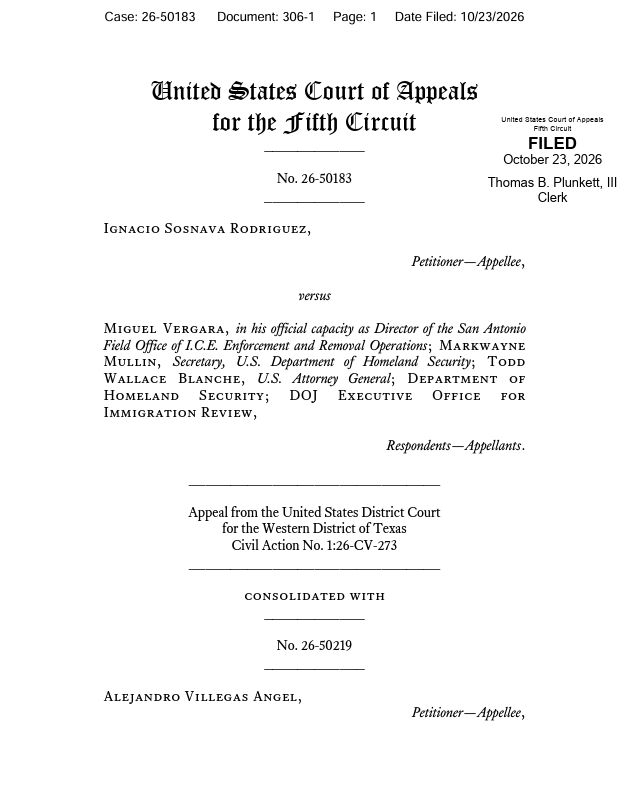 美国第五巡回法院全体法官推翻移民拘留案中保释听证权的救济裁决