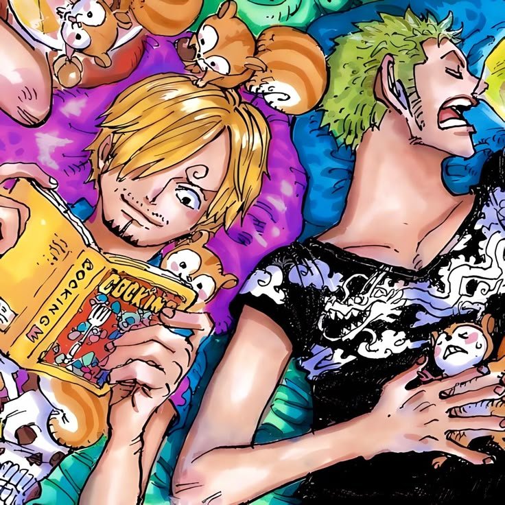 sanjiitoryu's tweet photo. 𐔌🧸 ꒱┆𖥻 ׁ ׅ MINI AU #zosan OMEGAVERSE! ׁ ׅ ๋ ࣭ ⭑๋ ࣭ 

Donde Zoro y Sanji se enteran de que van a tener un bebé.

O donde estar embarazado es todo un desafío. https://t.co/15bBKWaXf0