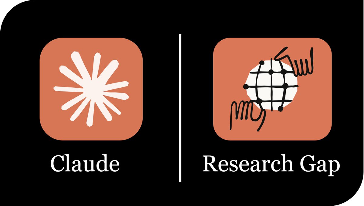 IamKhanPhD's tweet photo. Stop Asking Claude:

❌ “Find a research gap.”
❌ “Give me a research topic.
❌ “Proofread my thesis.”

You’re using a powerful research assistant like a basic answer machine.

15 research workflow you can copy and adapt for better results.

(Save now. Research Smarter NOT Harder)