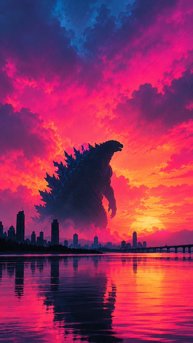 StaticWound_Leo's tweet photo. Godzilla https://t.co/e3L9F17lwf