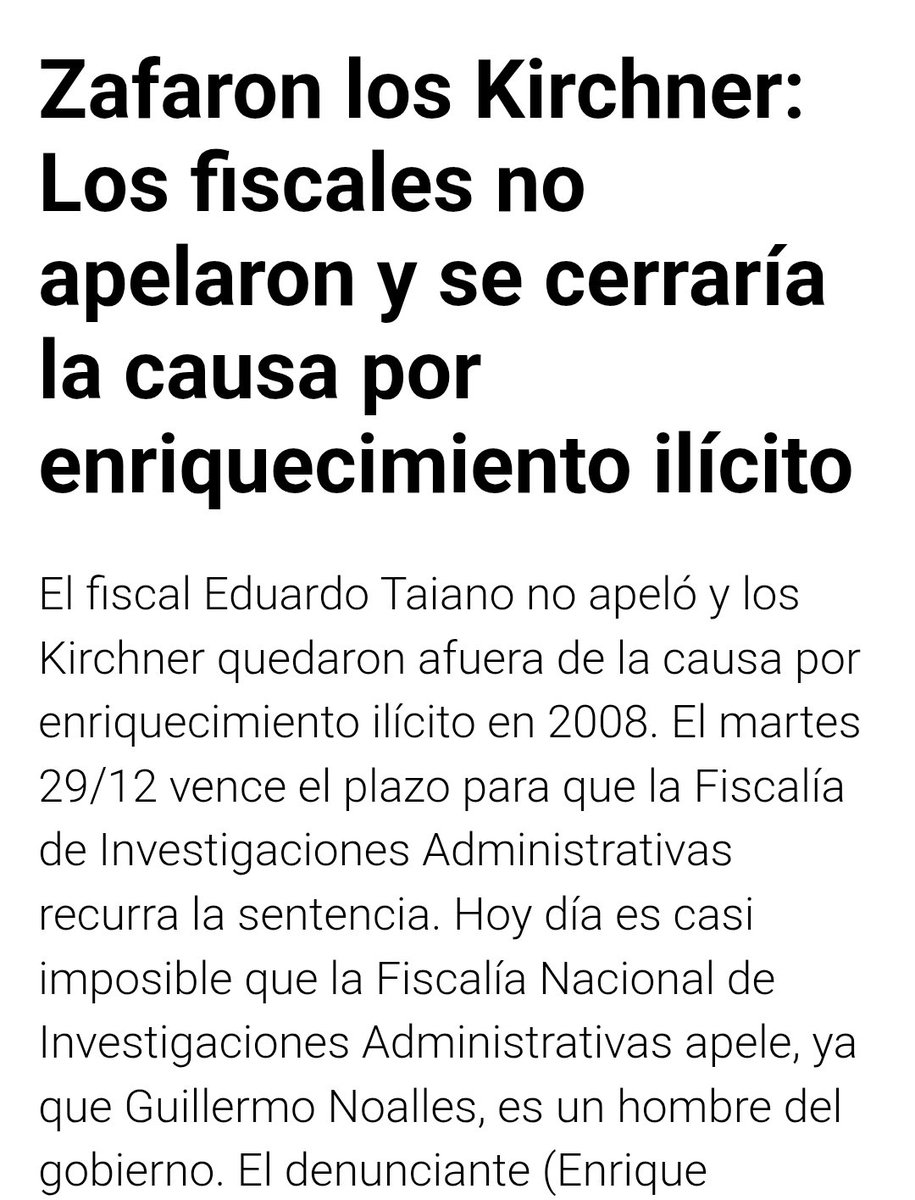 IncansableSebas's tweet photo. No nos olvidemos que Taiano, el fiscal federal, tiene antecedentes colaboracionistas.
En aquel entonces, en teoria le habían "secuestrado" a uno de los hijos y se "olvido" de apelar. https://t.co/5Sjaxi1mfC