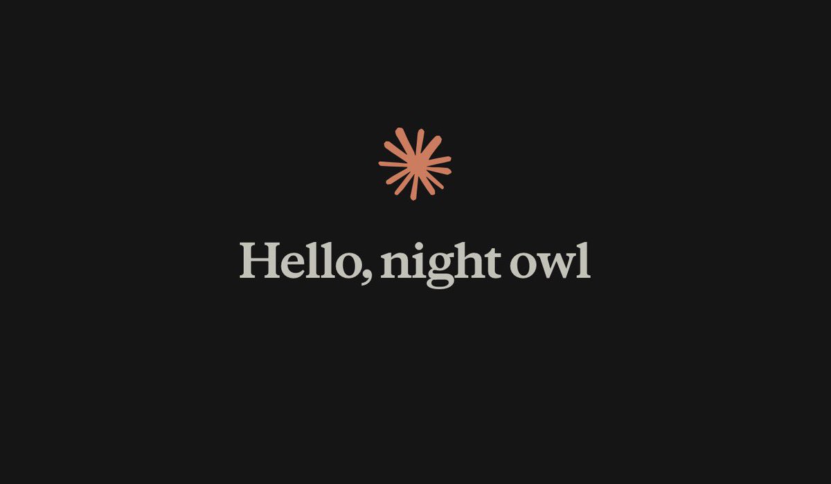 DariaWithAI's tweet photo. This is so sweet how Claude calls me at night 😁 https://t.co/5lULmHBHiU