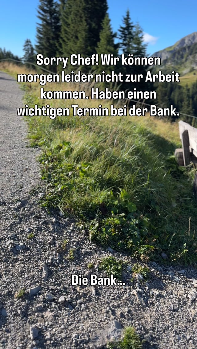 MagnoBol's tweet photo. Prioritäten müssen gesetzt werden. Manche Banktermine lassen sich nicht verschieben. Immerhin stimmt die Rendite: tolle Aussicht und gute Laune. https://t.co/LIGbvCOLTL