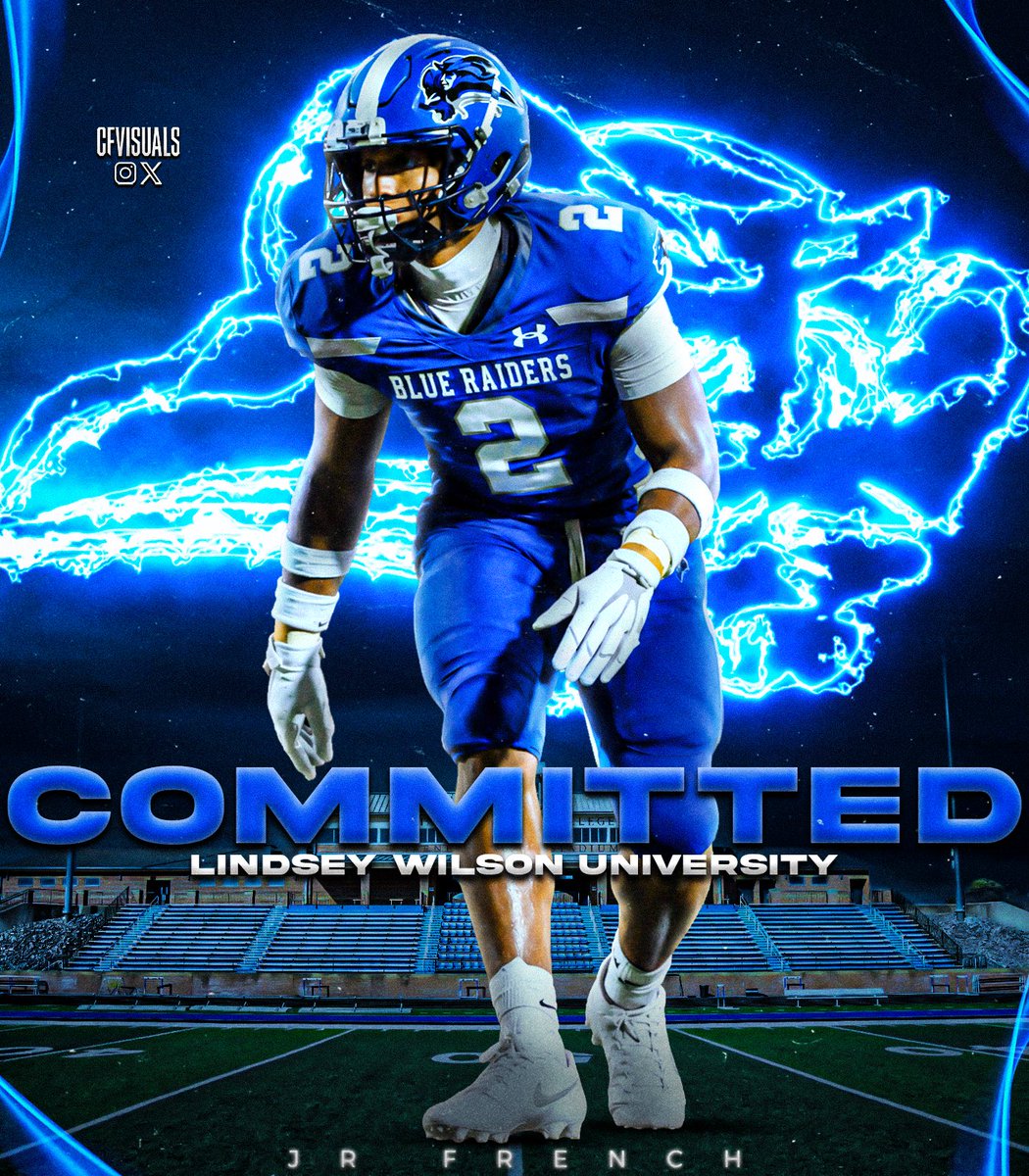 J_R_French2027's tweet photo. After a lot of prayer I am so excited and blessed to announce my commitment to @LWUfootball!!!!
@BeechFootball @Coach_Crisp @Coach_CotterLWU @CoachKleckler @CSmithScout @C_Payne6 @X3performance @BuckFitz @NCEC_Recruiting @NatlPlaymkrsAca https://t.co/kOIvJSW7Tn